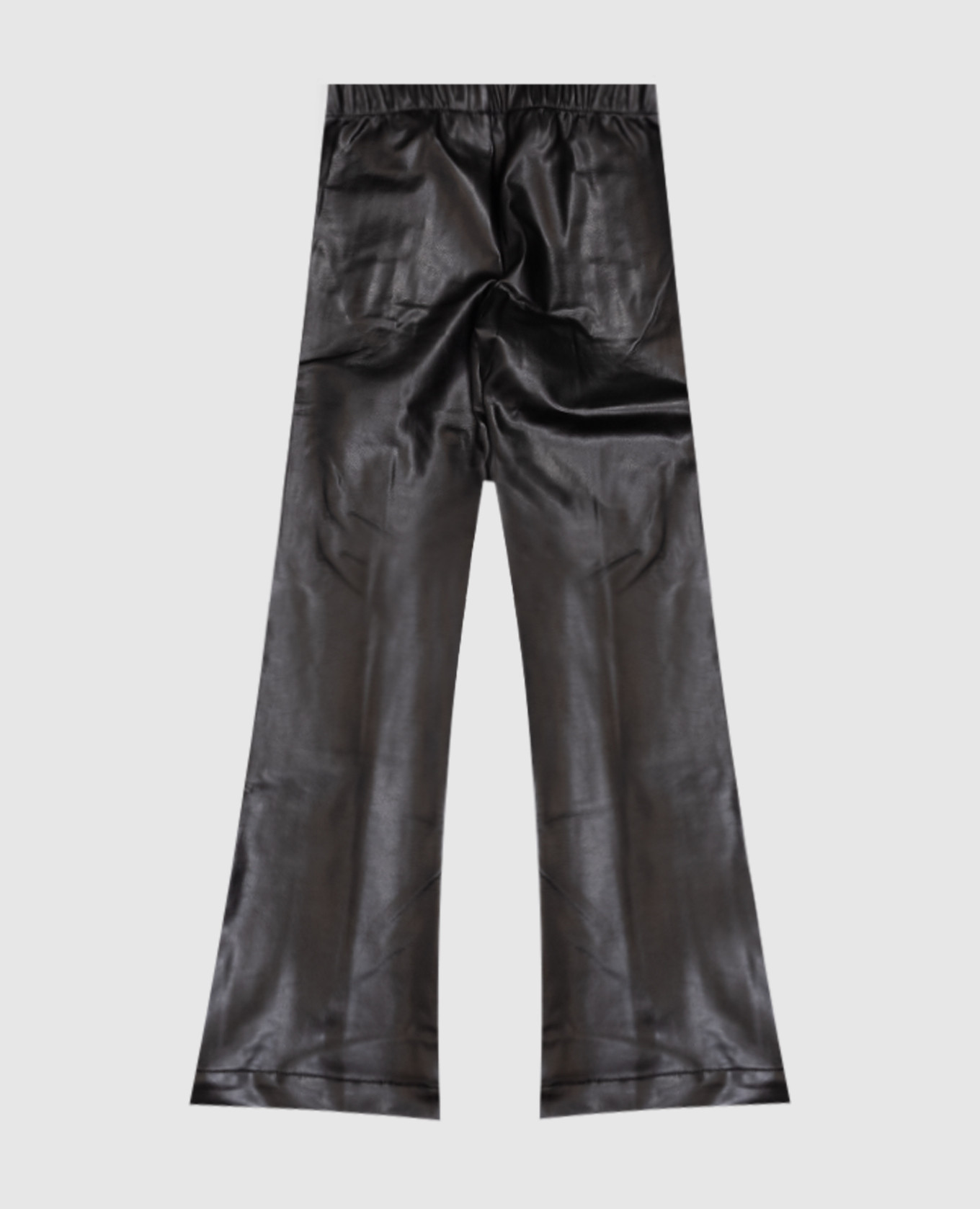 

Children's black flared pants with a logo Palm Angels, Черный
