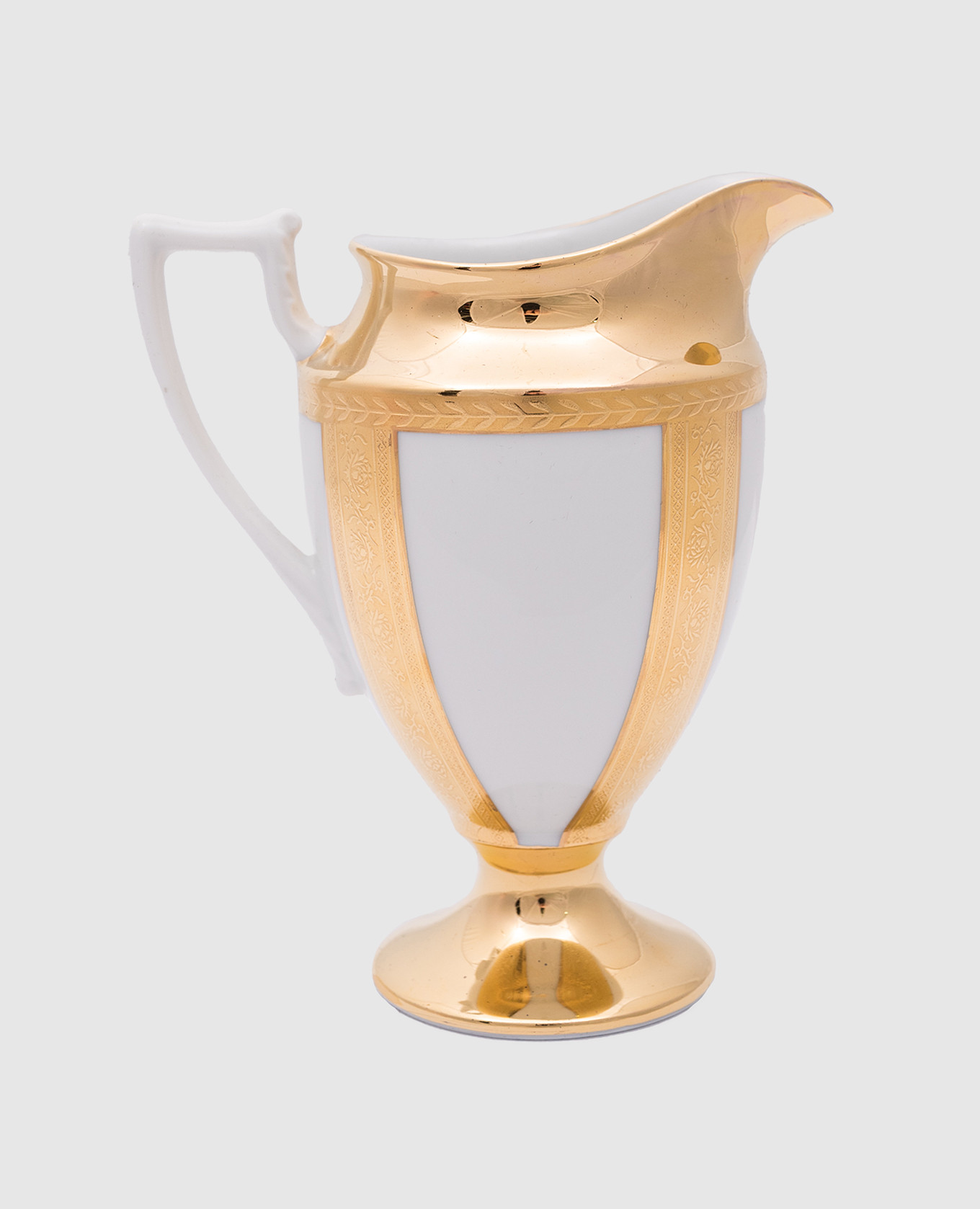 White porcelain mug for cream Stefano Ricci