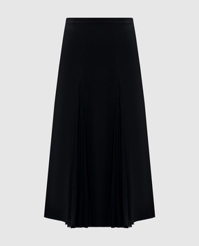 Ermanno Scervino Black pleated skirt D312O716NSN