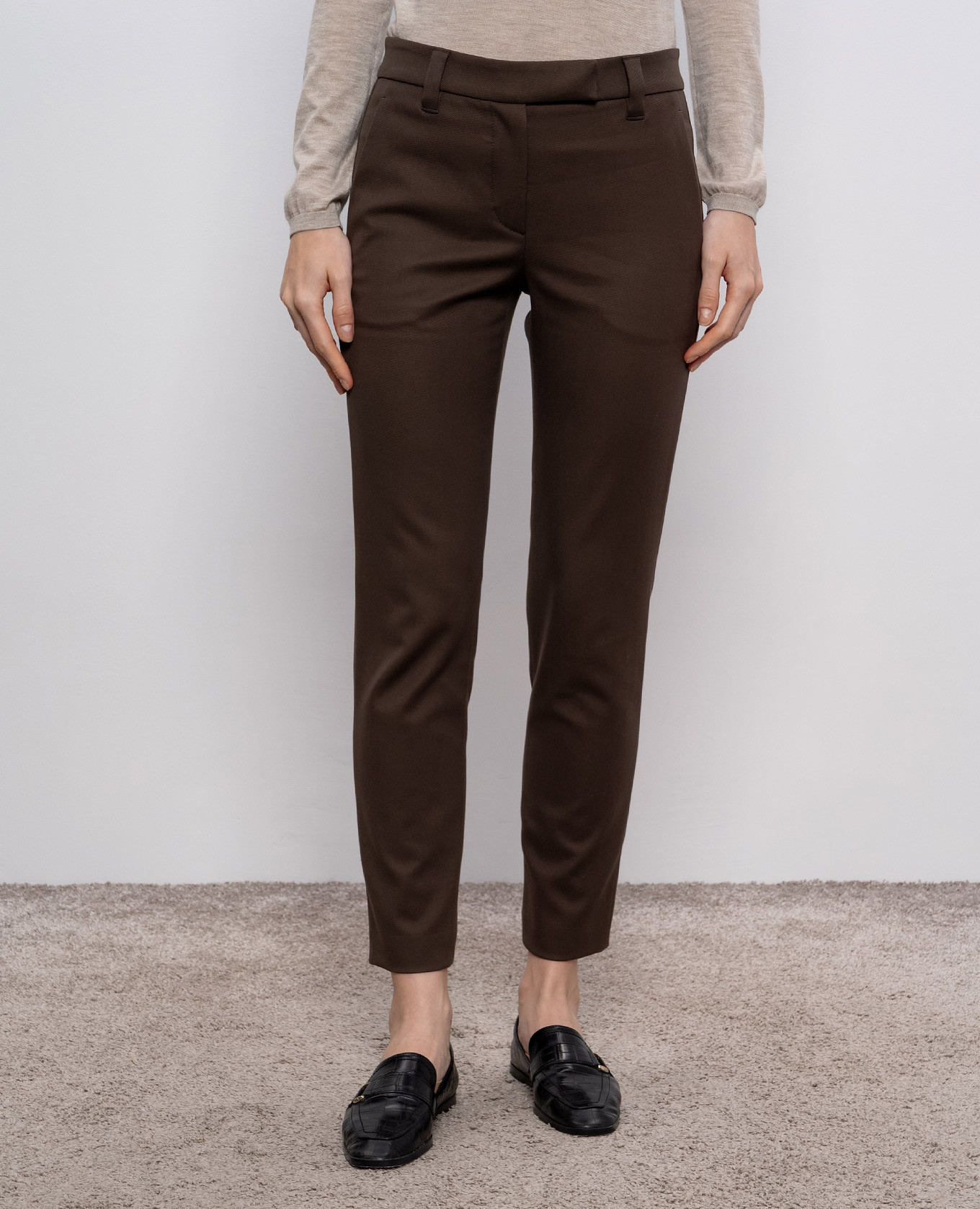 

Khaki pants Brunello Cucinelli