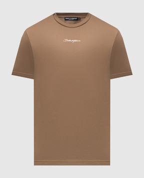 Dolce&Gabbana T-shirts for men (brown color_ | Shop at Symbol