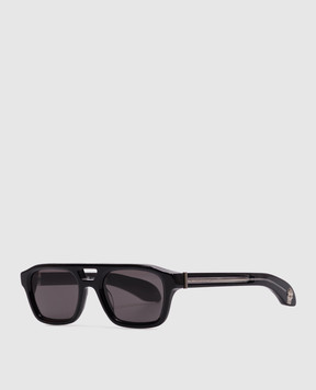Alexander McQueen Black T-Bar Sunglasses 821704J0749
