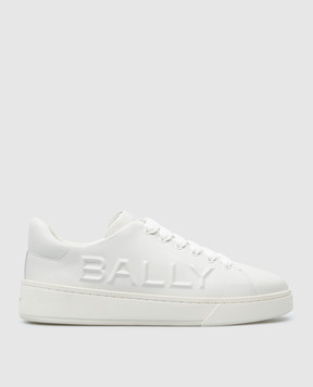 Bally Raise white leather trainers with logo MSK09LVT005