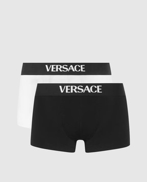Versace Set of boxer briefs with logo 10209851A14783