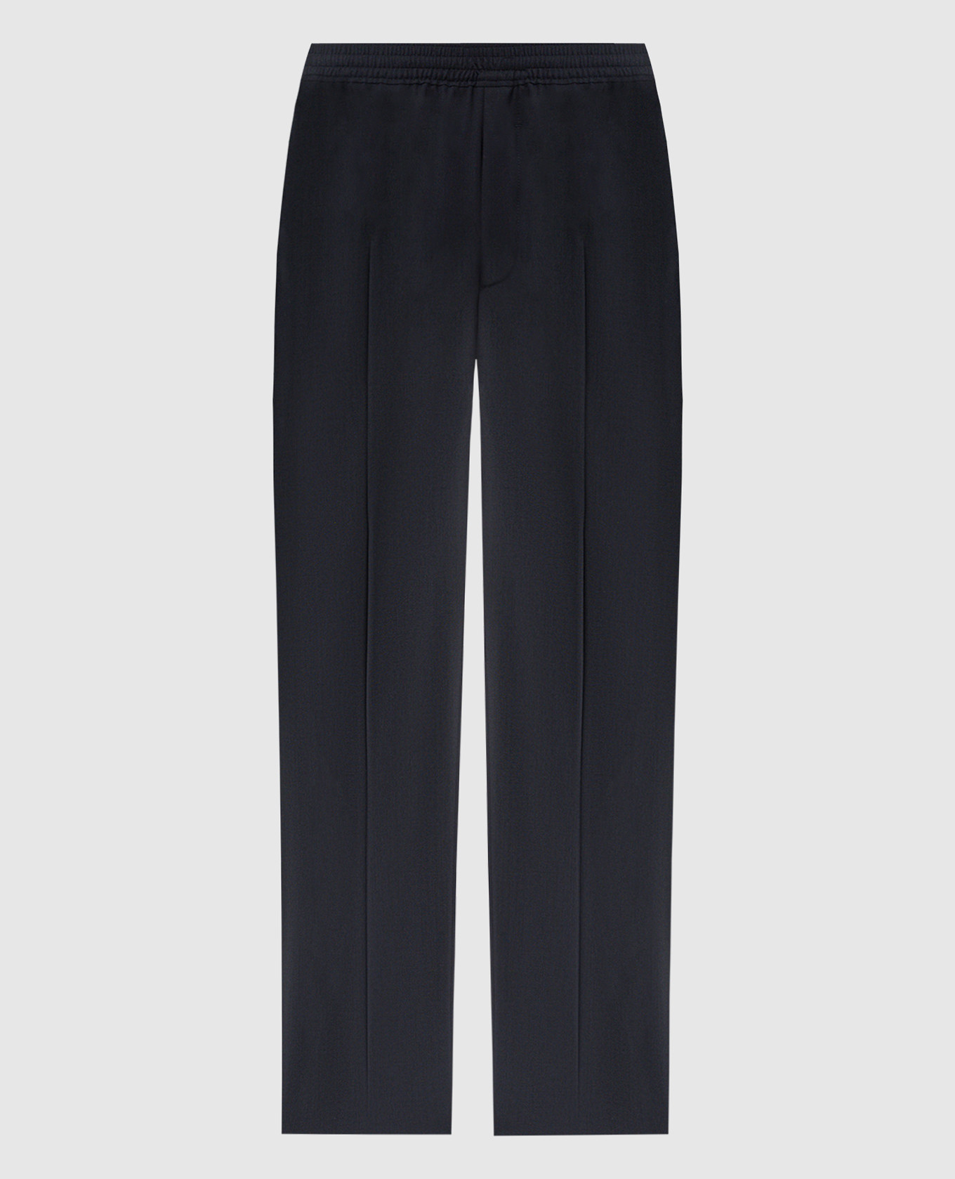 

Blue wool trousers with 4G embroidery Givenchy