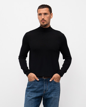 Tom Ford Black wool golf KML003YMW103