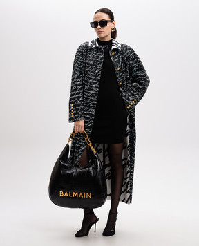 Balmain Reversible coat in Love Letter print EF1UE100VH64