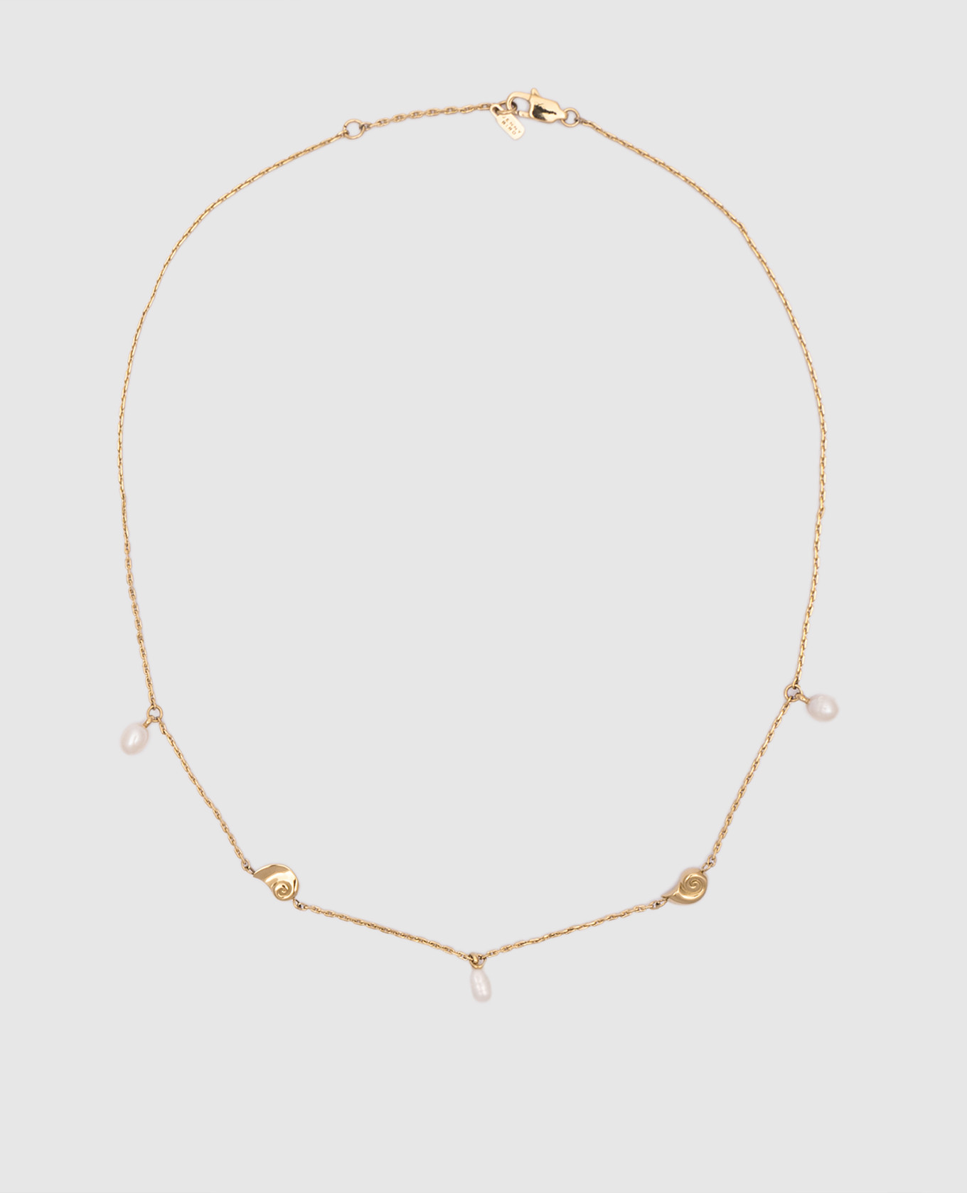 

Lucille gold chain with pearls Jenny Bird, Golden