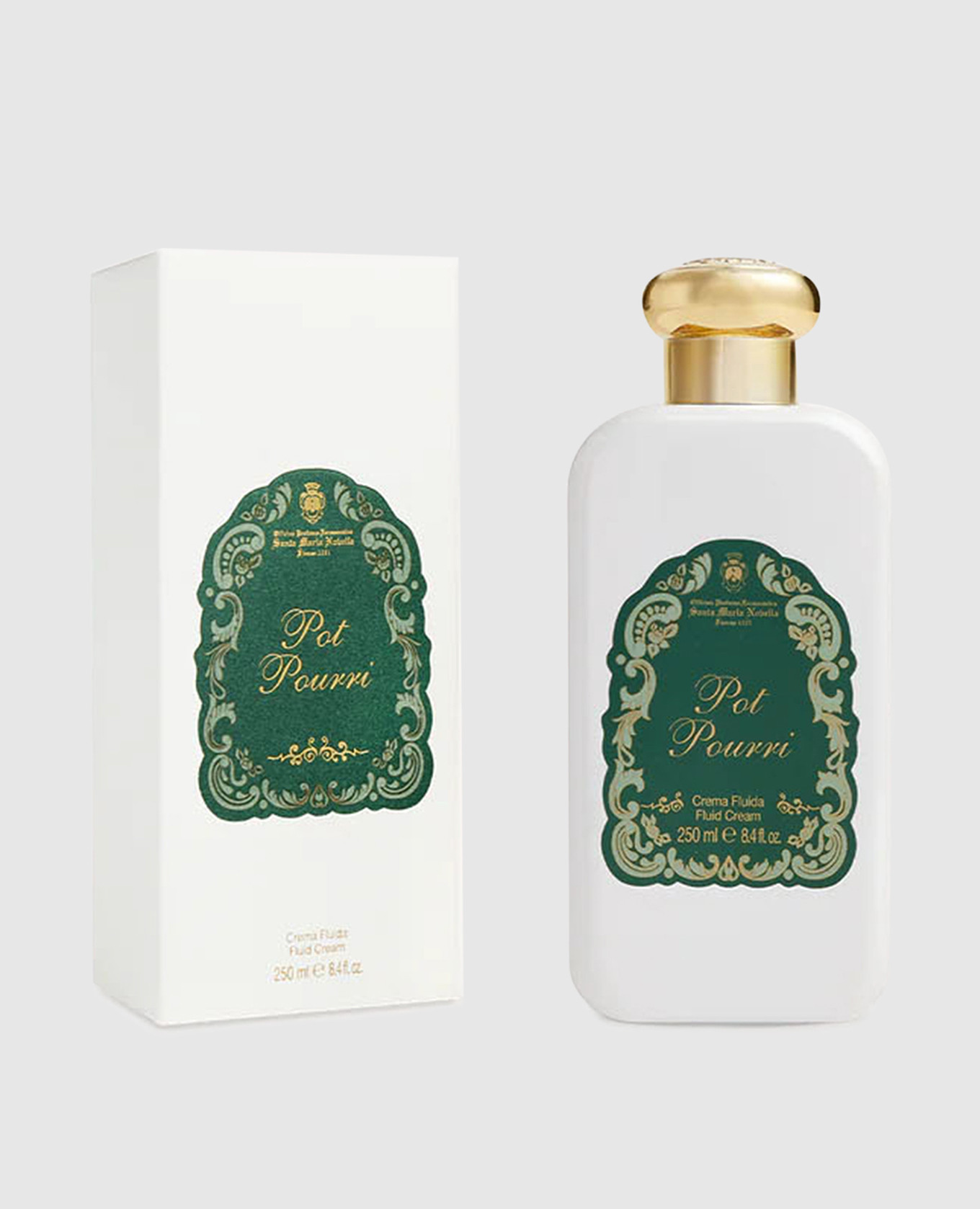 Women's body cream-fluid pot pourri 250 ml santa maria novella