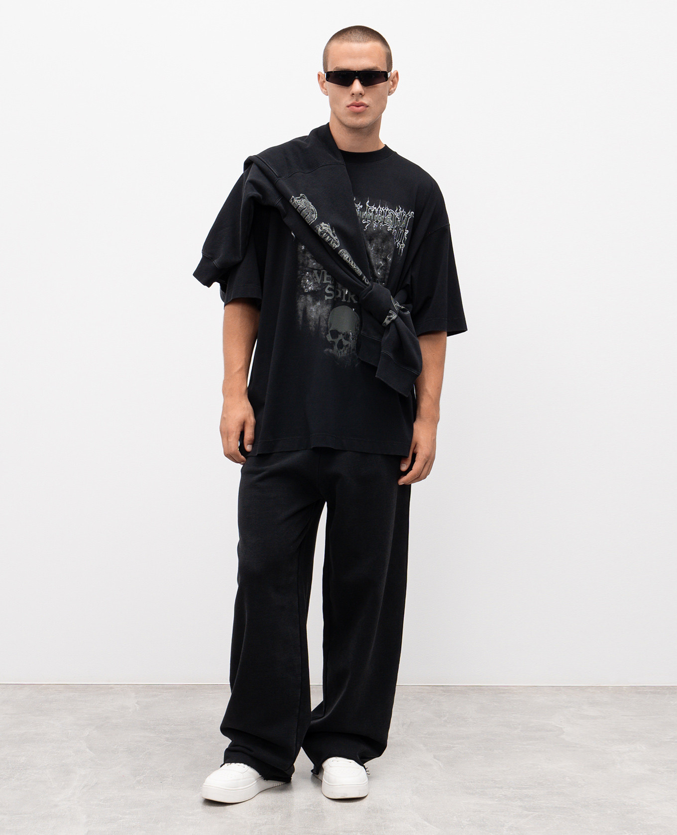 Vengeful Spirit Black T-Shirt Vetements 2