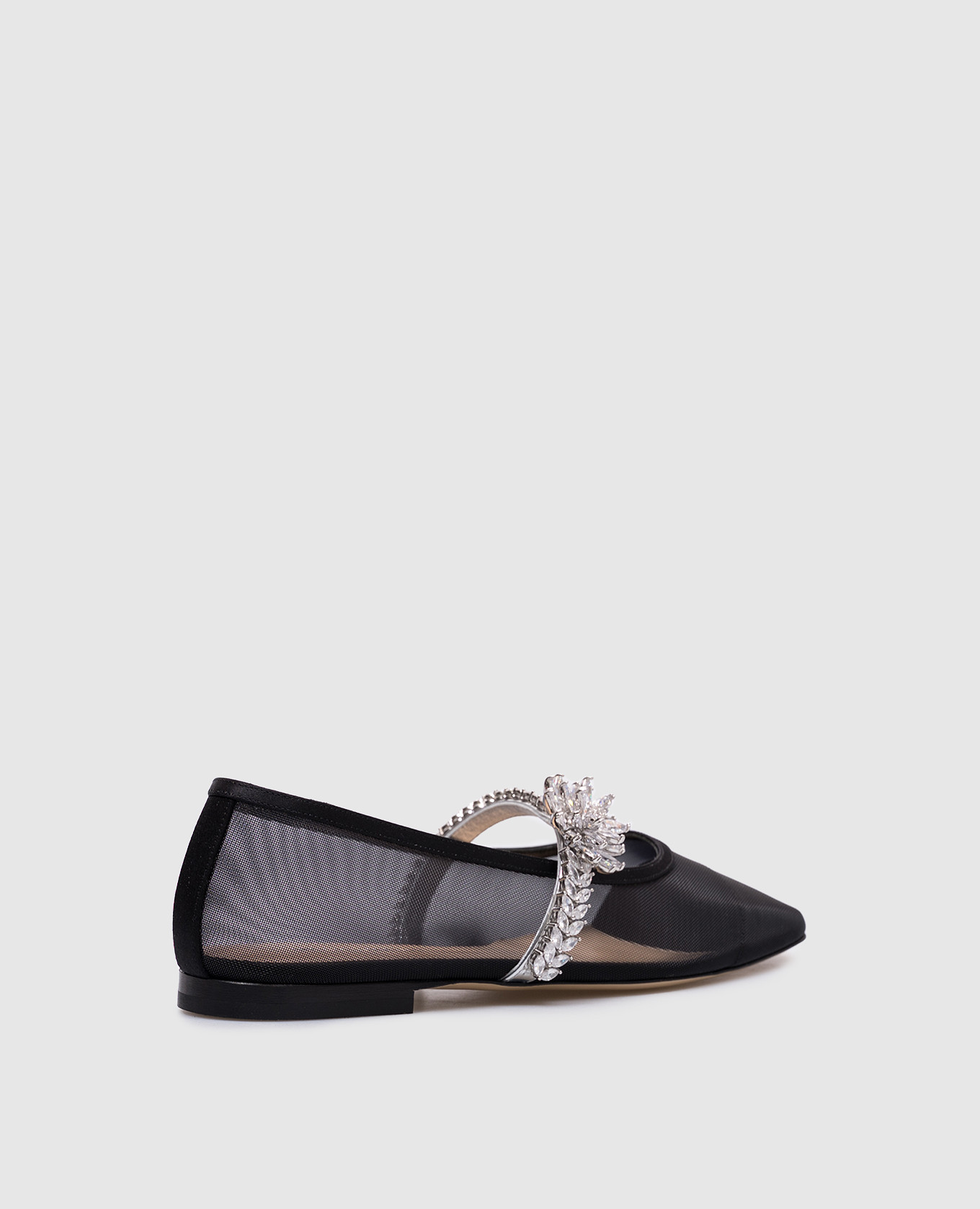 

Black ballet flats with crystals Mach&Mach