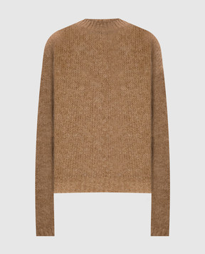 Peserico Brown alpaca wool sweater S99437F0309241