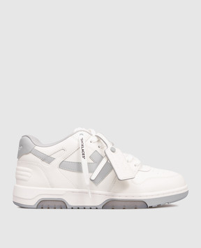 Off-White Out Of Office white leather sneakers M189C9L019