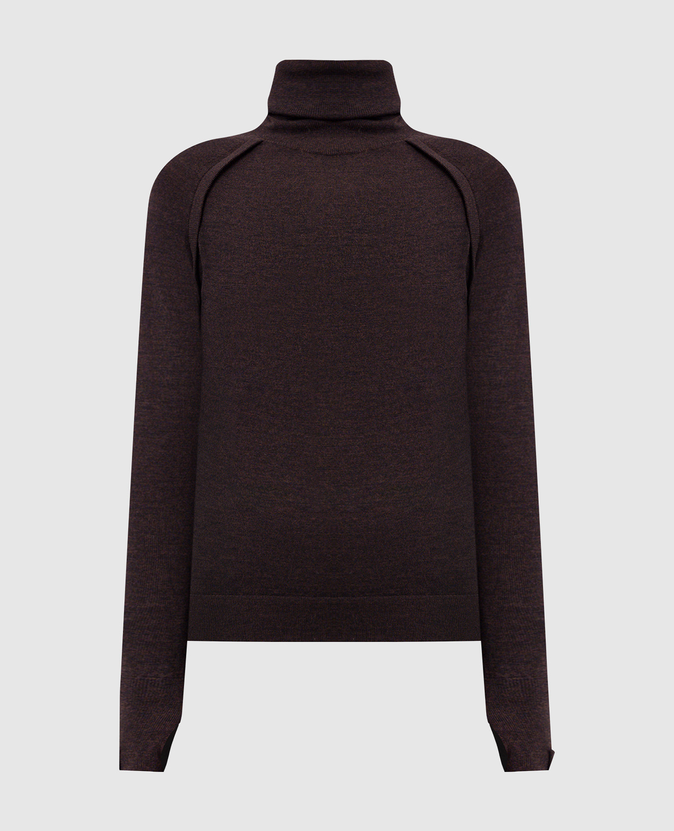 

Brown wool golf Victoria Beckham