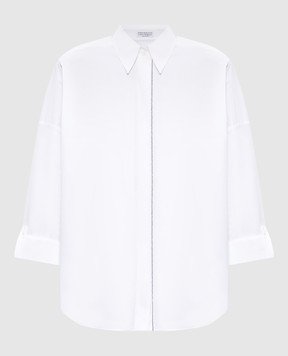 Brunello Cucinelli White straight-cut shirt M0091MA636