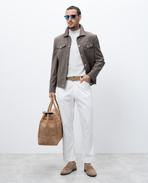 Brunello Cucinelli Brown wool jacket MM4506413
