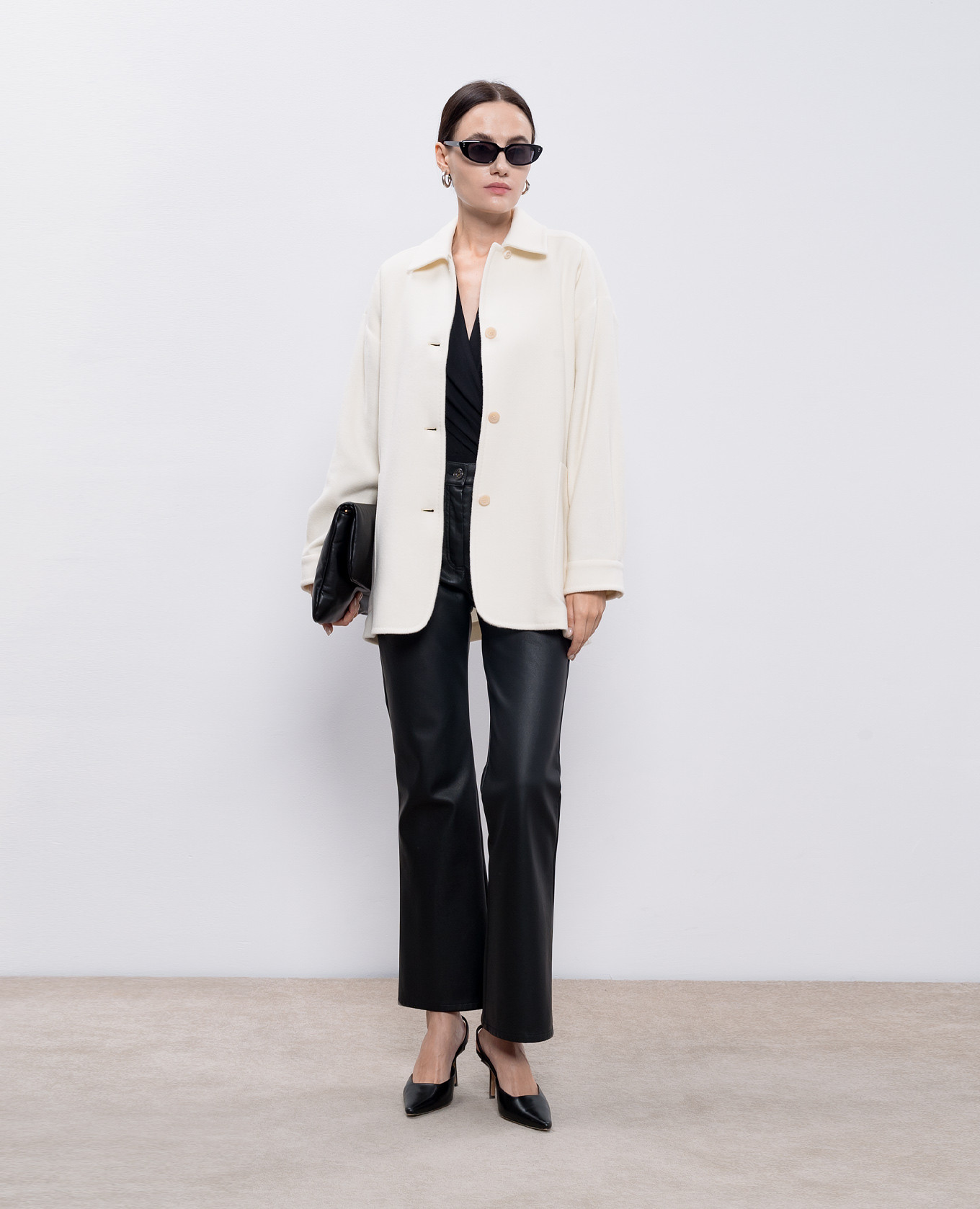 

Black flared pants CALIFFO Max Mara Weekend