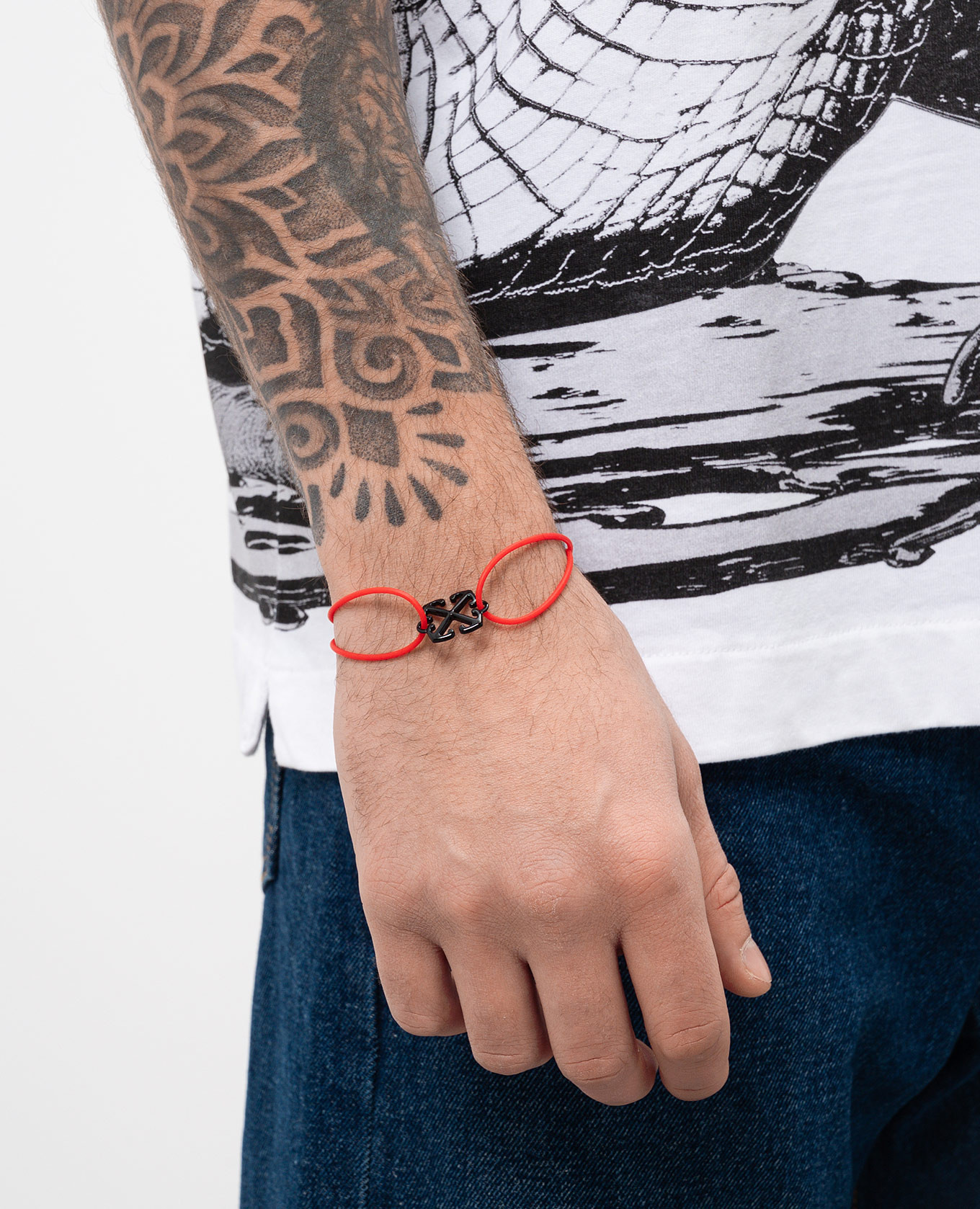 

Red Arrow bracelet Off-White