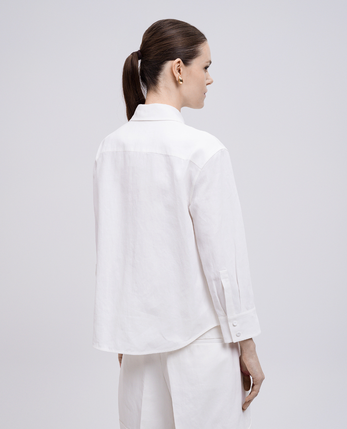 

White linen shirt Jil Sander