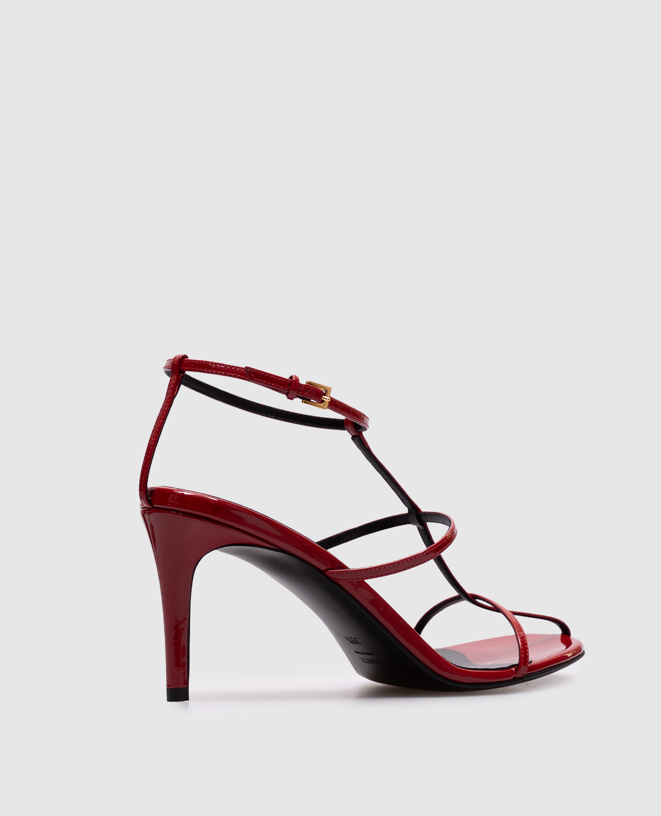 

Red leather Cage sandals Khaite