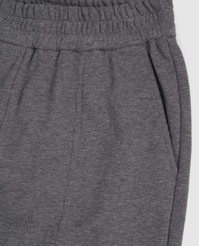 Brunello Cucinelli Children's gray joggers BN05NE654B