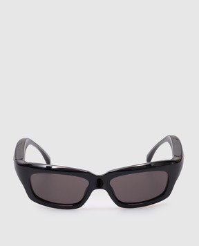 Balenciaga Black Orbit Round Sunglasses 812608T0007