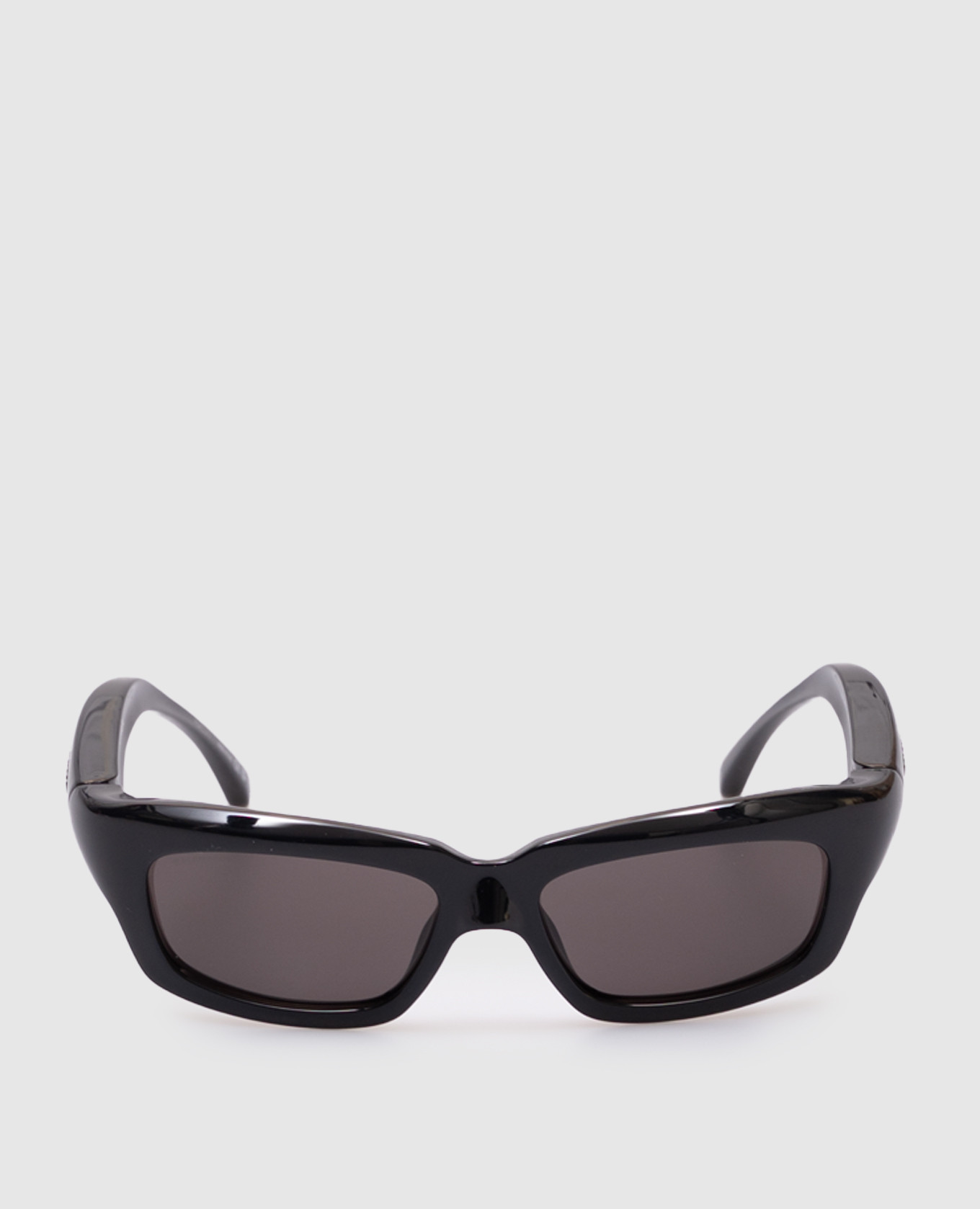 Black Orbit Round Sunglasses Balenciaga