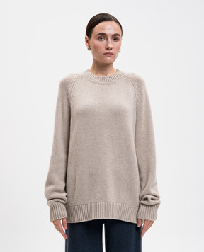 LISA YANG Anine beige cashmere sweater 2025321
