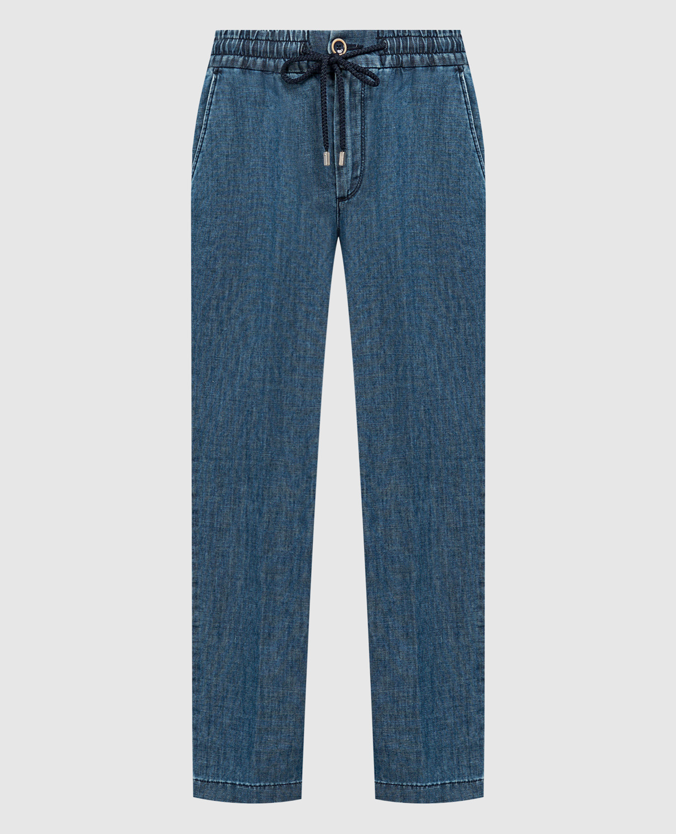 

Blue jeans with a distressed effect Vilebrequin