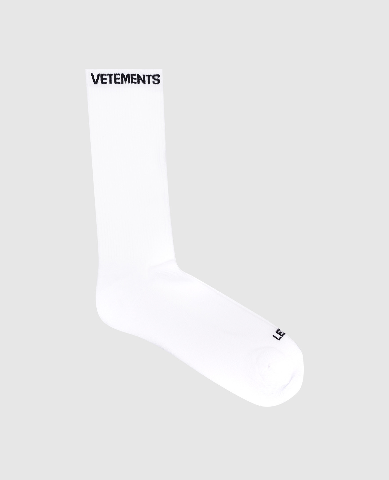 

White socks with logo pattern Vetements