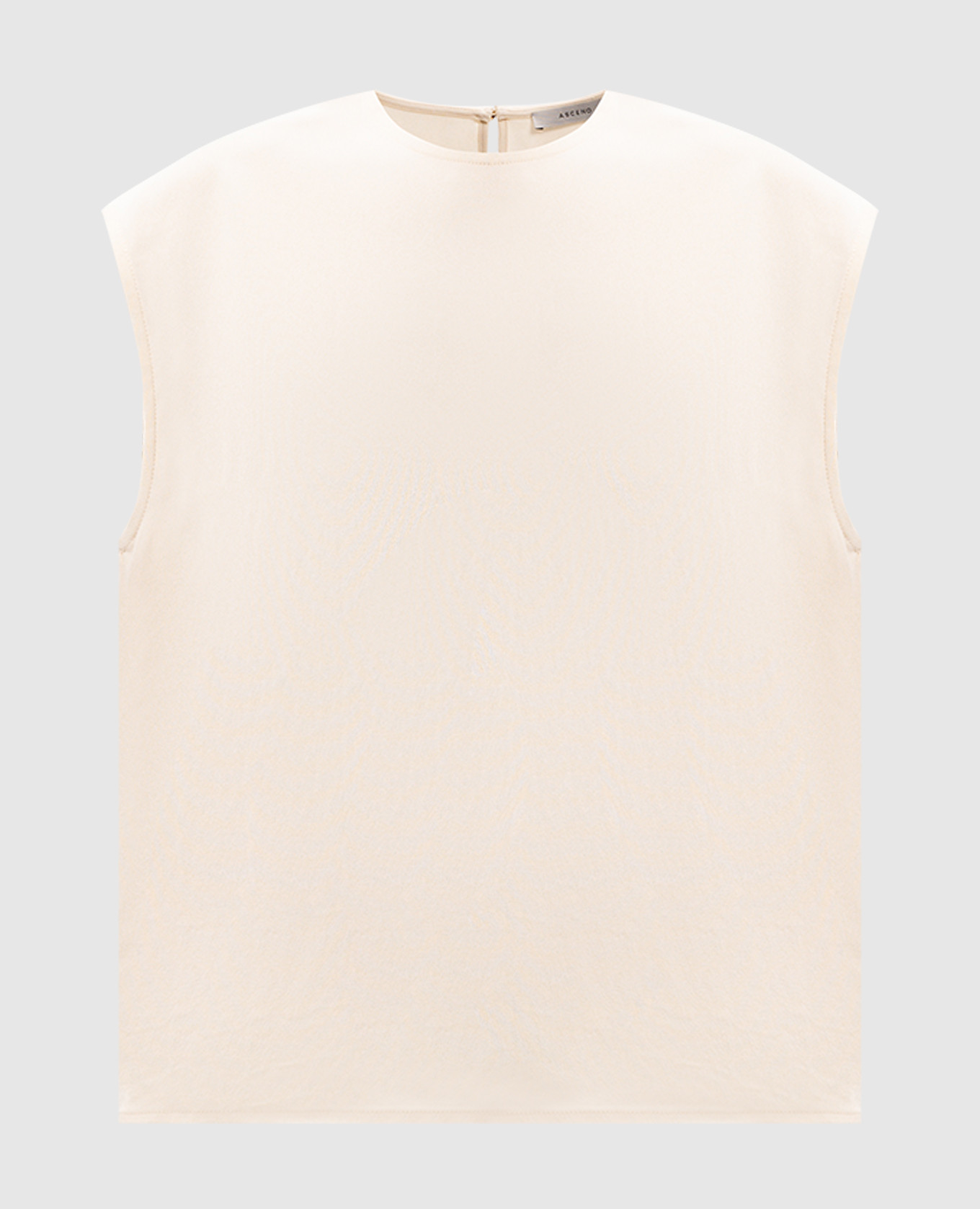 Dasha beige top Asceno