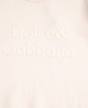 Dolce&Gabbana Children's beige wool sweater L4KWE2JDVCQ