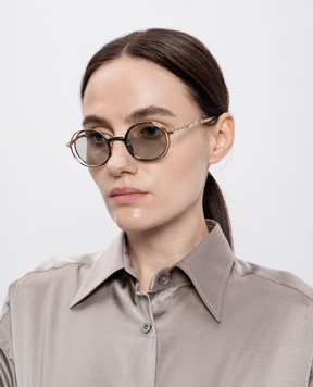 Kuboraum Gold Sunglasses H11 KRSH11GMG000002F