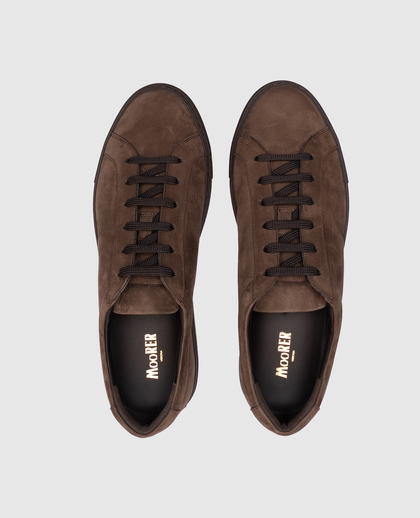 

Brown BOLDINI nubuck sneakers MooRER