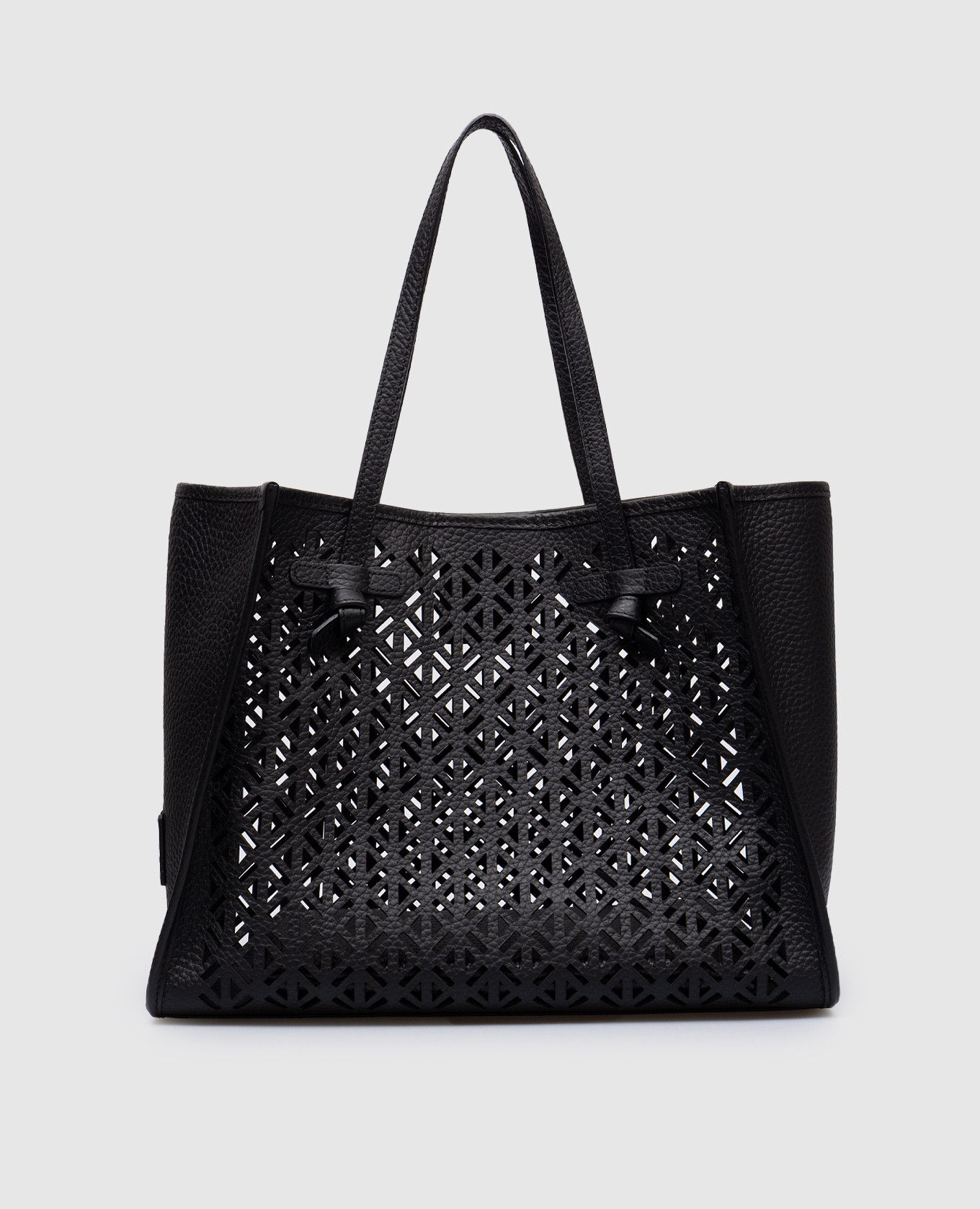 

Marcella black leather bag with an openwork pattern Gianni Chiarini