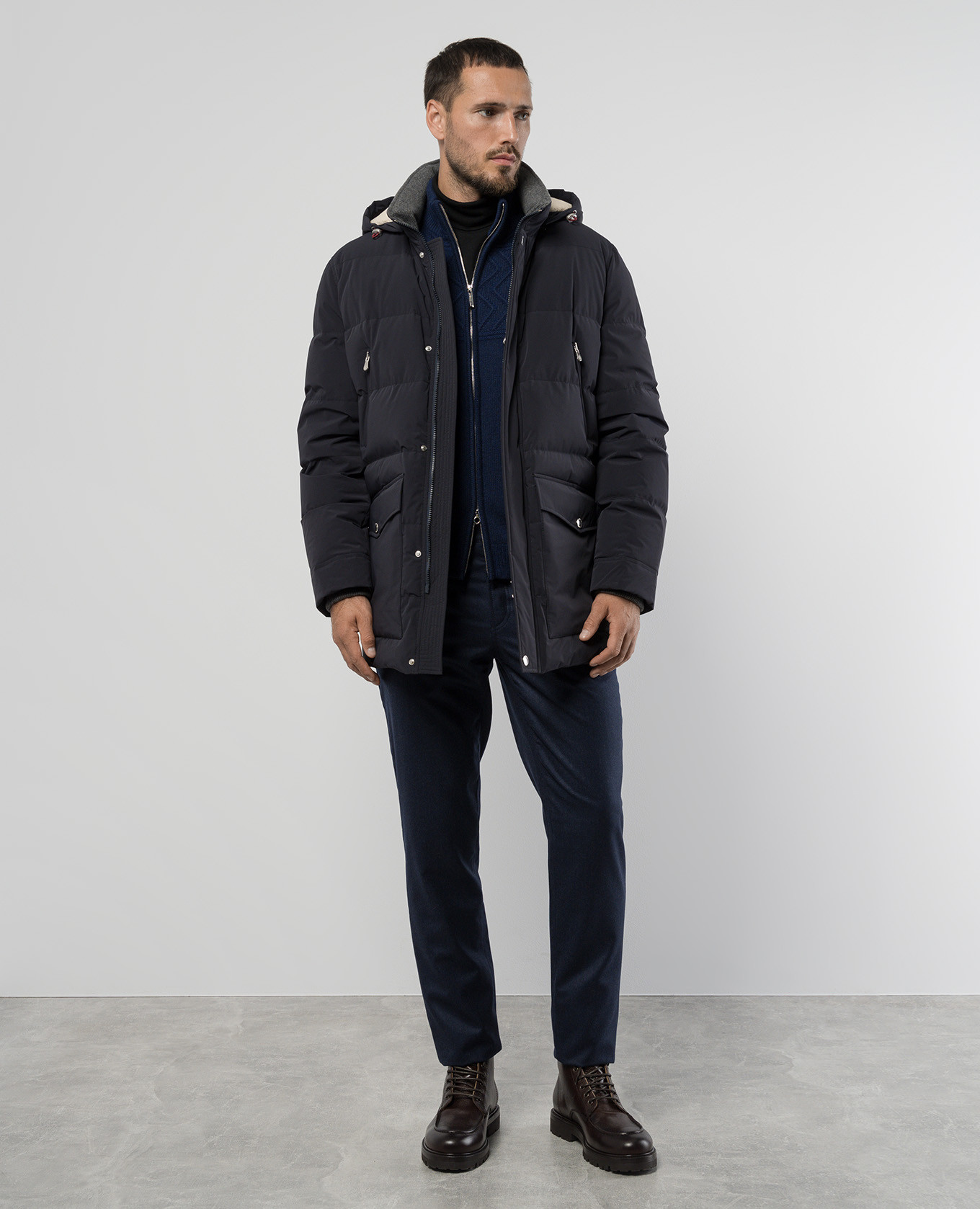 

Blue pants made of wool Brunello Cucinelli