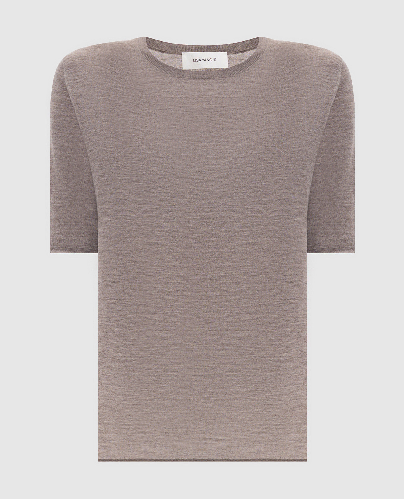Ari brown cashmere top LISA YANG
