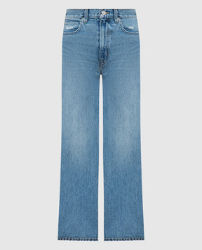 SLVRLAKE Blue London Ankle jeans with a high rise LNDA707SSILS