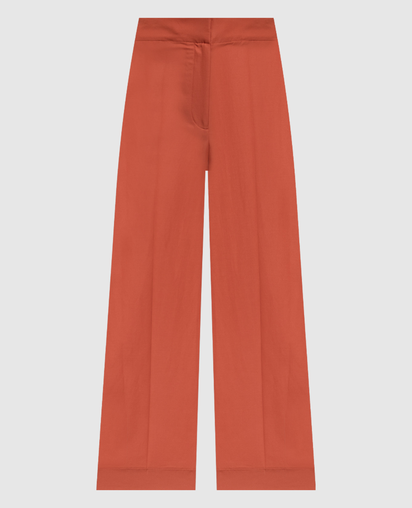 

Orange Thurlow silk trousers JOSEPH