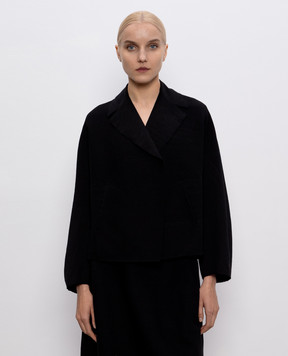 BOBOUTIC Black jacket with linen 4839