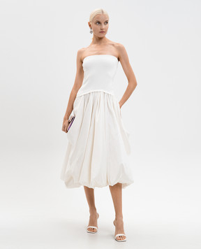 Simkhai Izzy white midi dress 4251010B