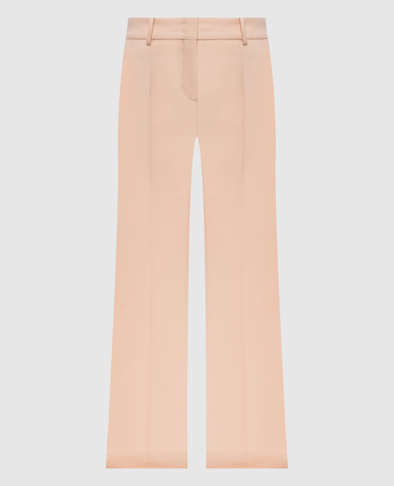 

Beige wool flared pants Ermanno Scervino