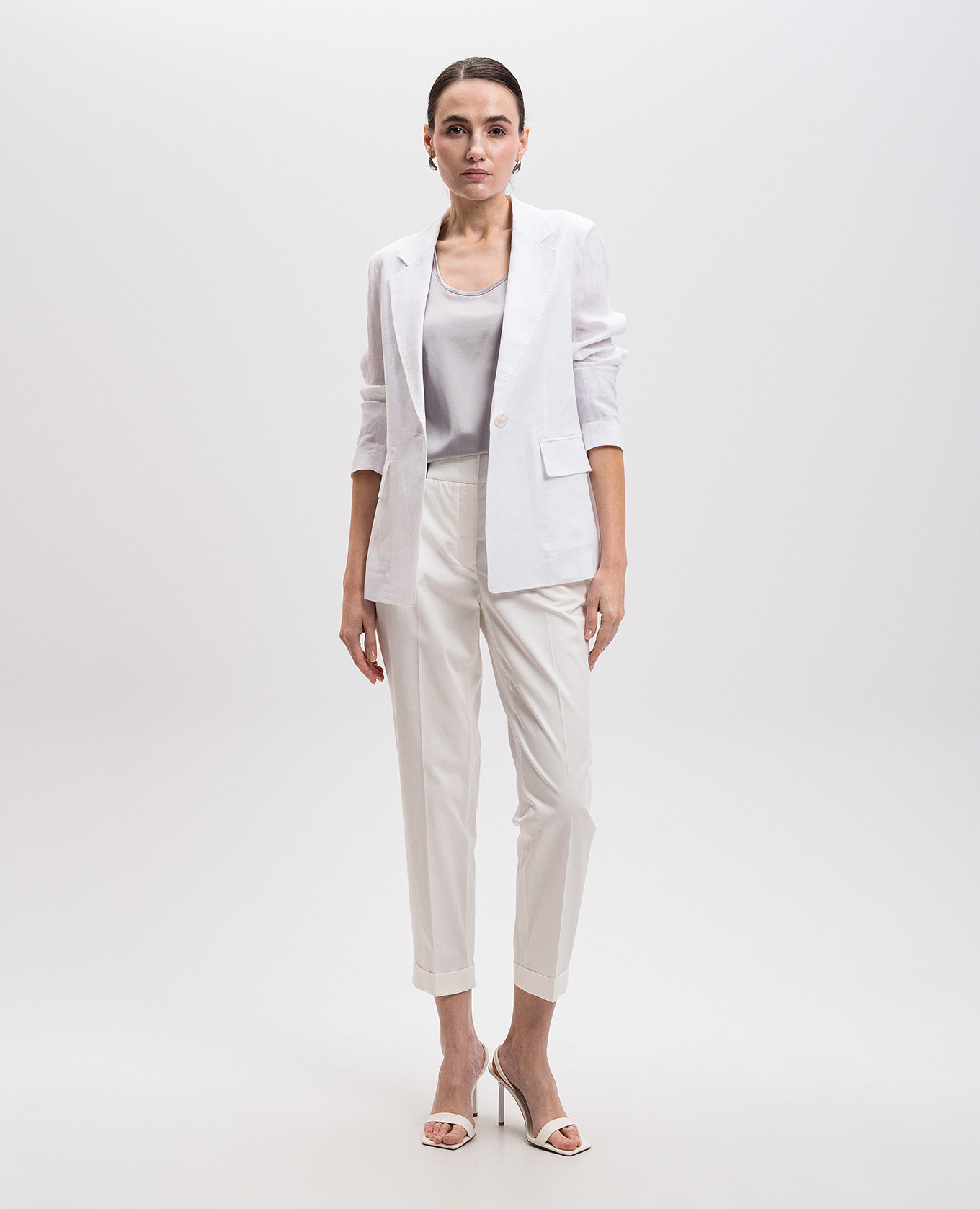 

White linen jacket Peserico