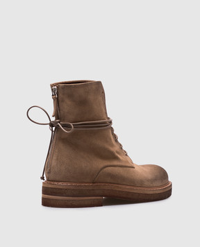 Marsell Beige suede Parrucca boots MW2952P024