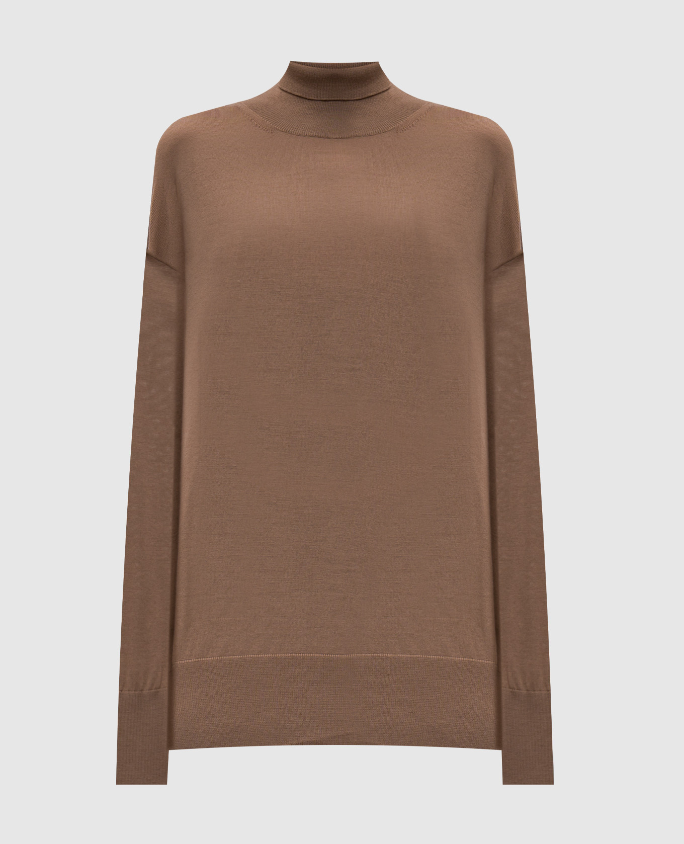 

Brown wool LIVIA golf Max Mara