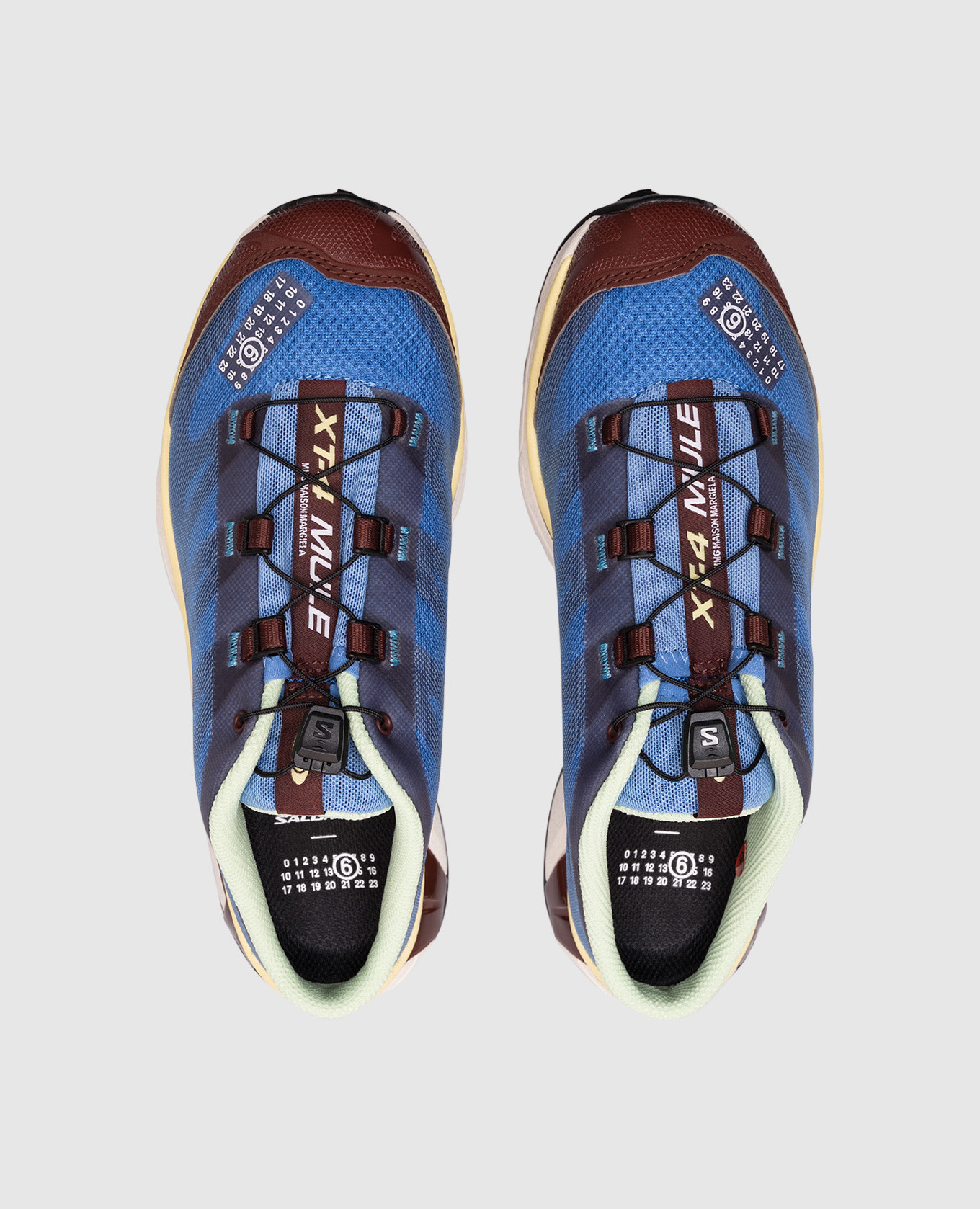 

MM6 x Salomon blue mules Maison Margiela MM6