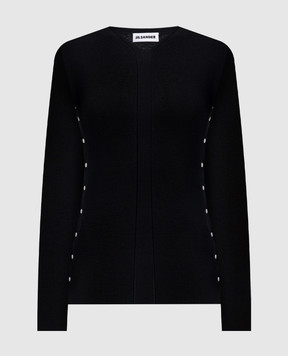 Jil Sander Black wool pullover J02GP0229J14797