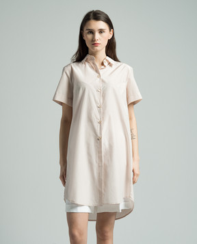 COLOMBO Beige shirt with silk CM00372T0294J0