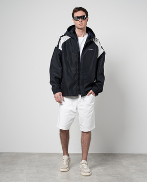 Dolce&Gabbana Black jacket with logo print G9ARWTFUMO5