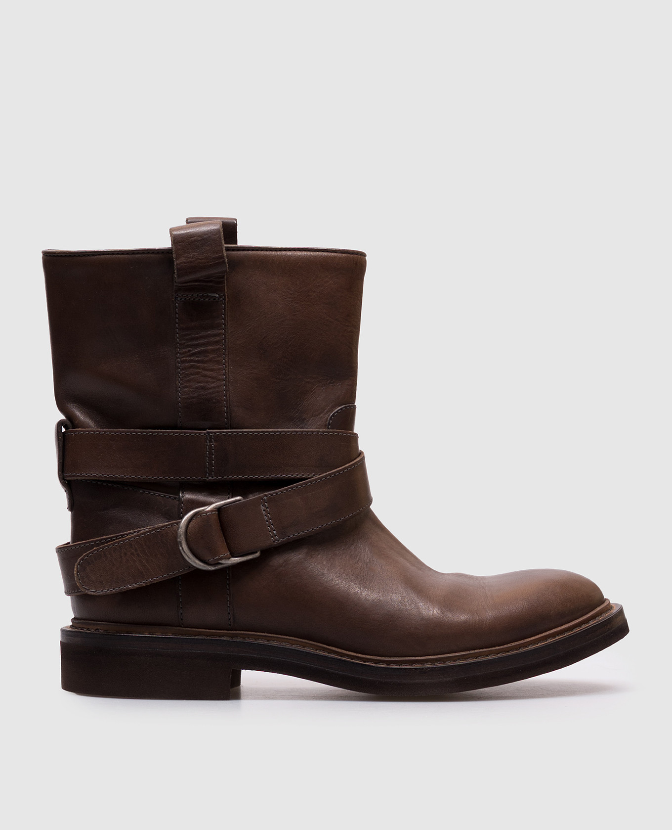 

Brown leather boots Brunello Cucinelli